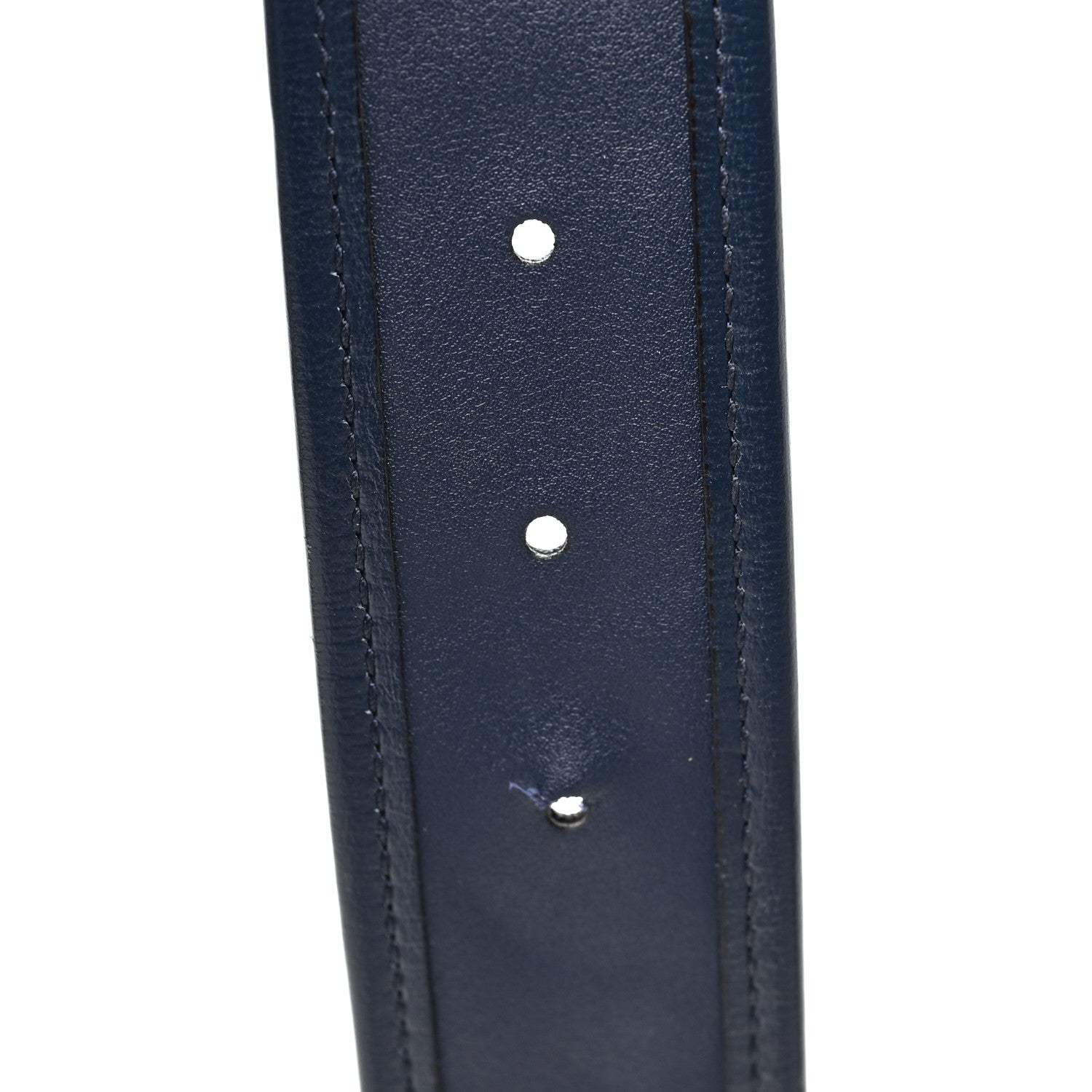 Gucci Azalea Calfskin Matelasse Diagonal Torchon Double G 40mm Belt 95 38 Mystic White Blue Agata 4 of 4