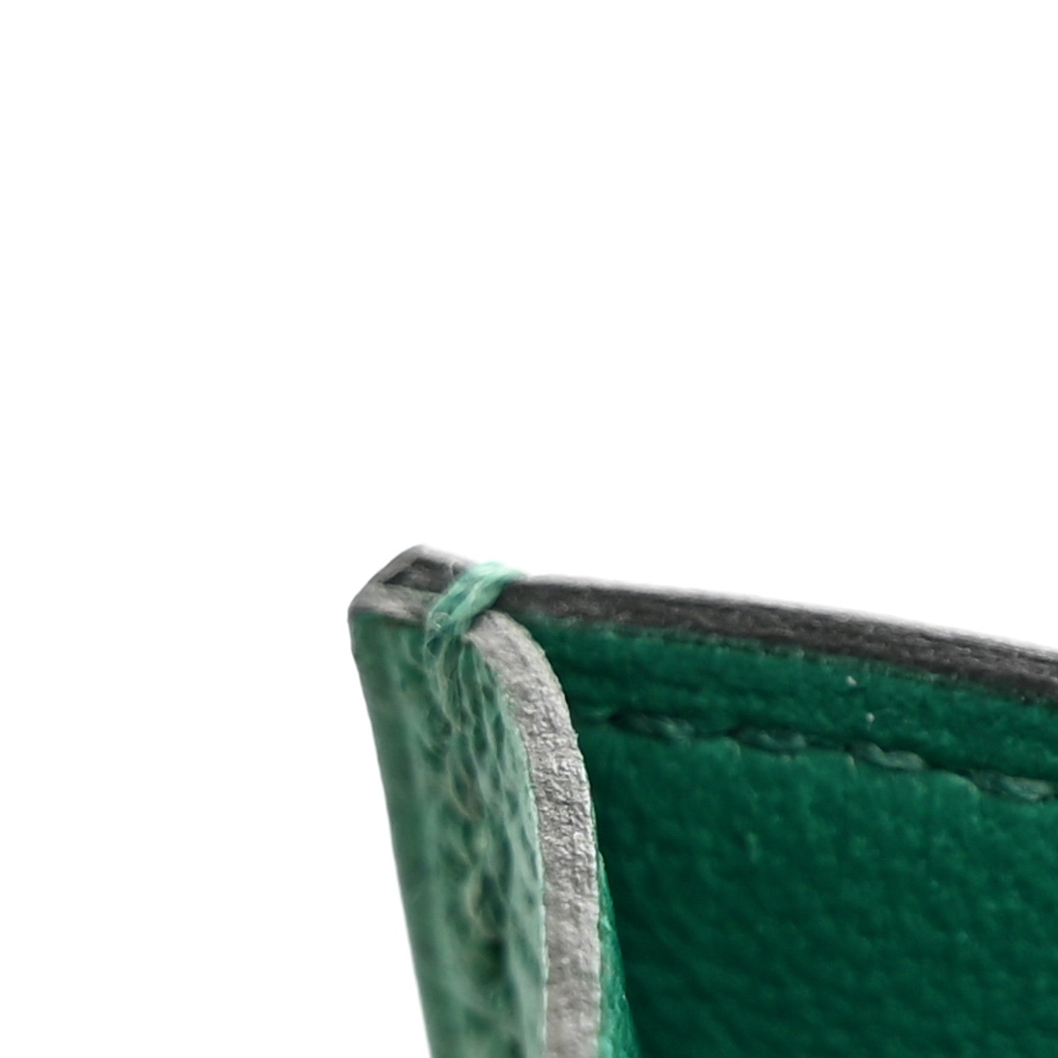 Hermes Epsom Constance Slim Wallet Vert Jade 10 of 11