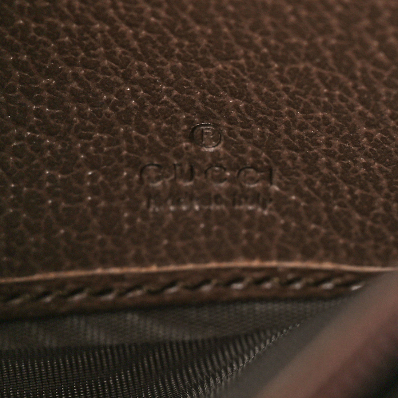 Gucci GG Supreme Monogram Web Ophidia Continental Wallet Brown 6 of 8
