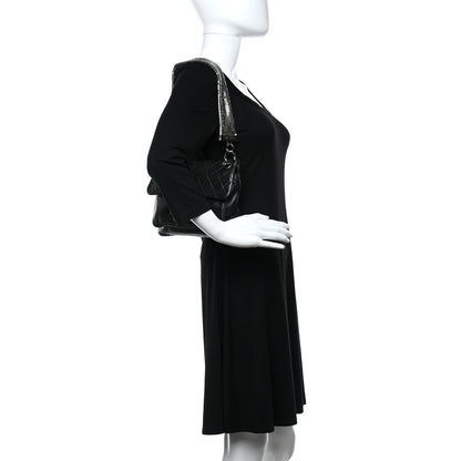 Chanel Lambskin Quilted Chain Mail Shoulder Bag Black 2 of 9