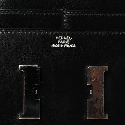 Hermes Box Constance Short Wallet Black 6 of 12