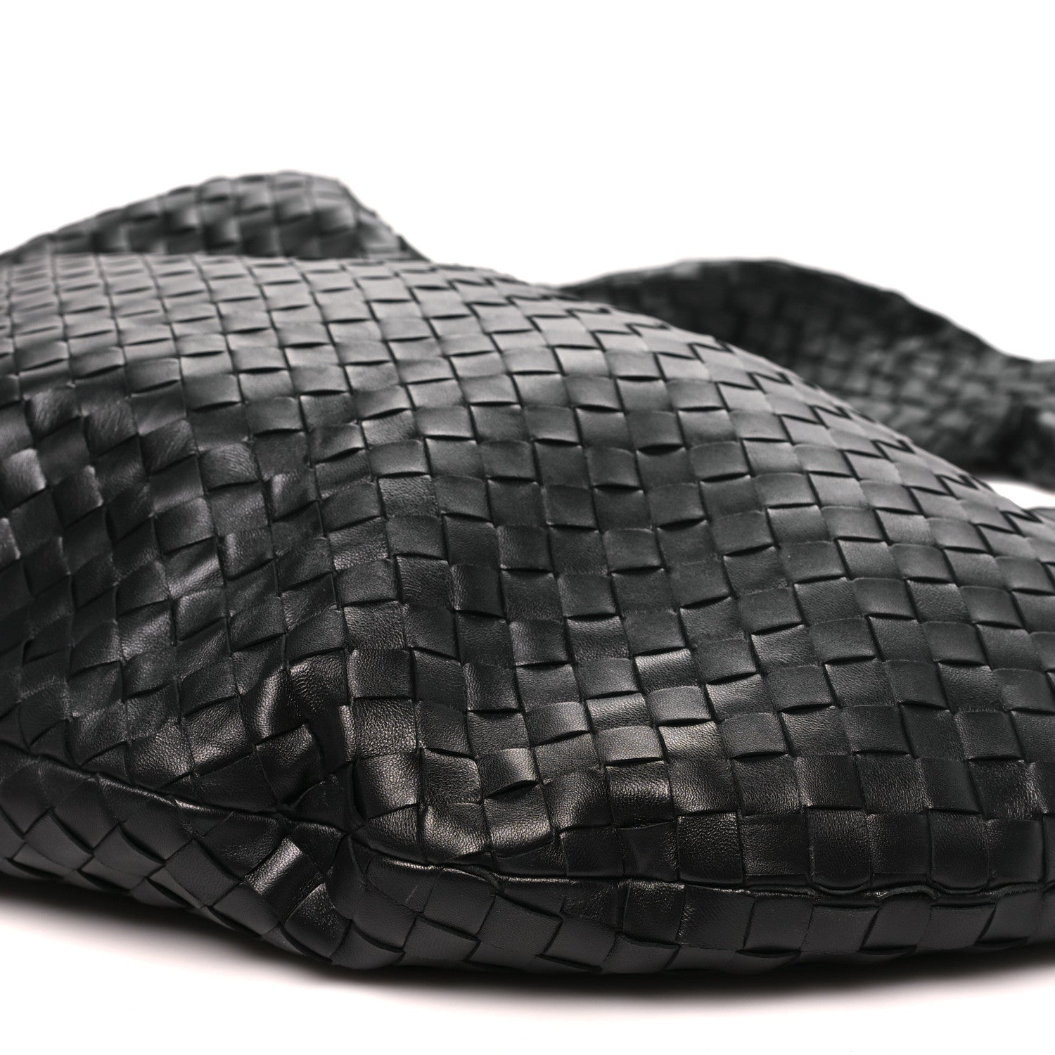 Bottega Veneta Nappa Intrecciato Maxi Jodie Black 9 of 9