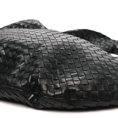 Bottega Veneta Nappa Intrecciato Maxi Jodie Black 9 of 9