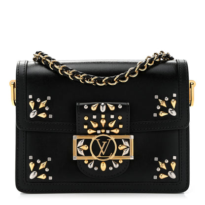 Louis Vuitton Epi Embellished Mini Dauphine Black 1 of 9