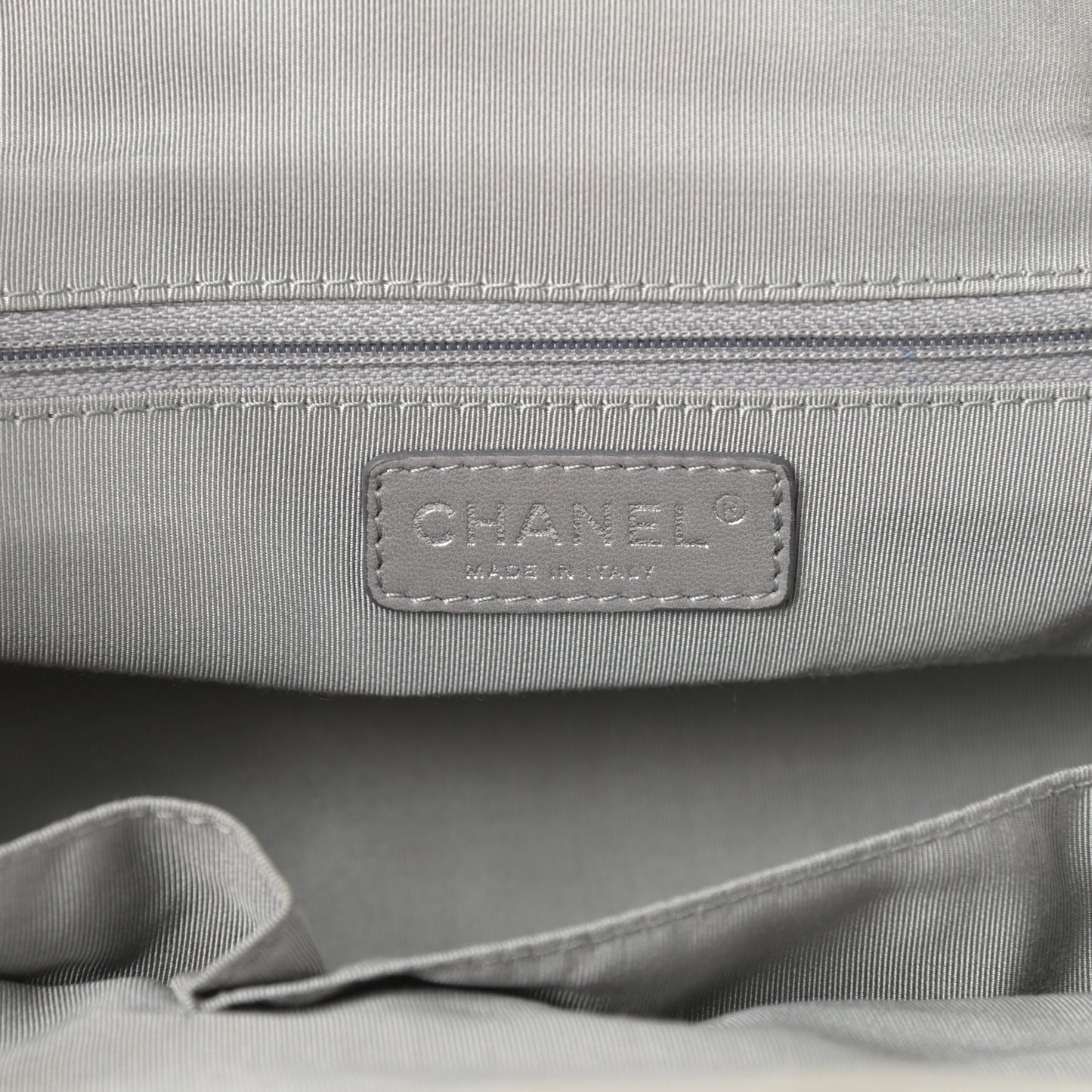 Calfskin Ultra Stitch Bowler Grey