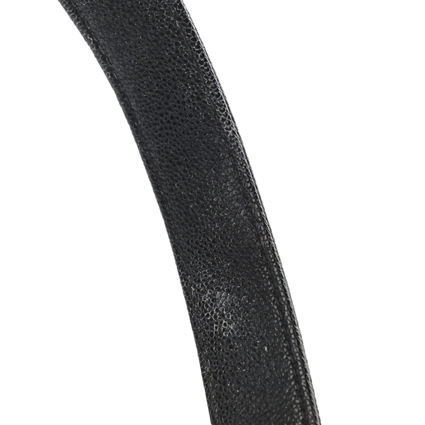 Caviar Quilted North South Boy Flap Black