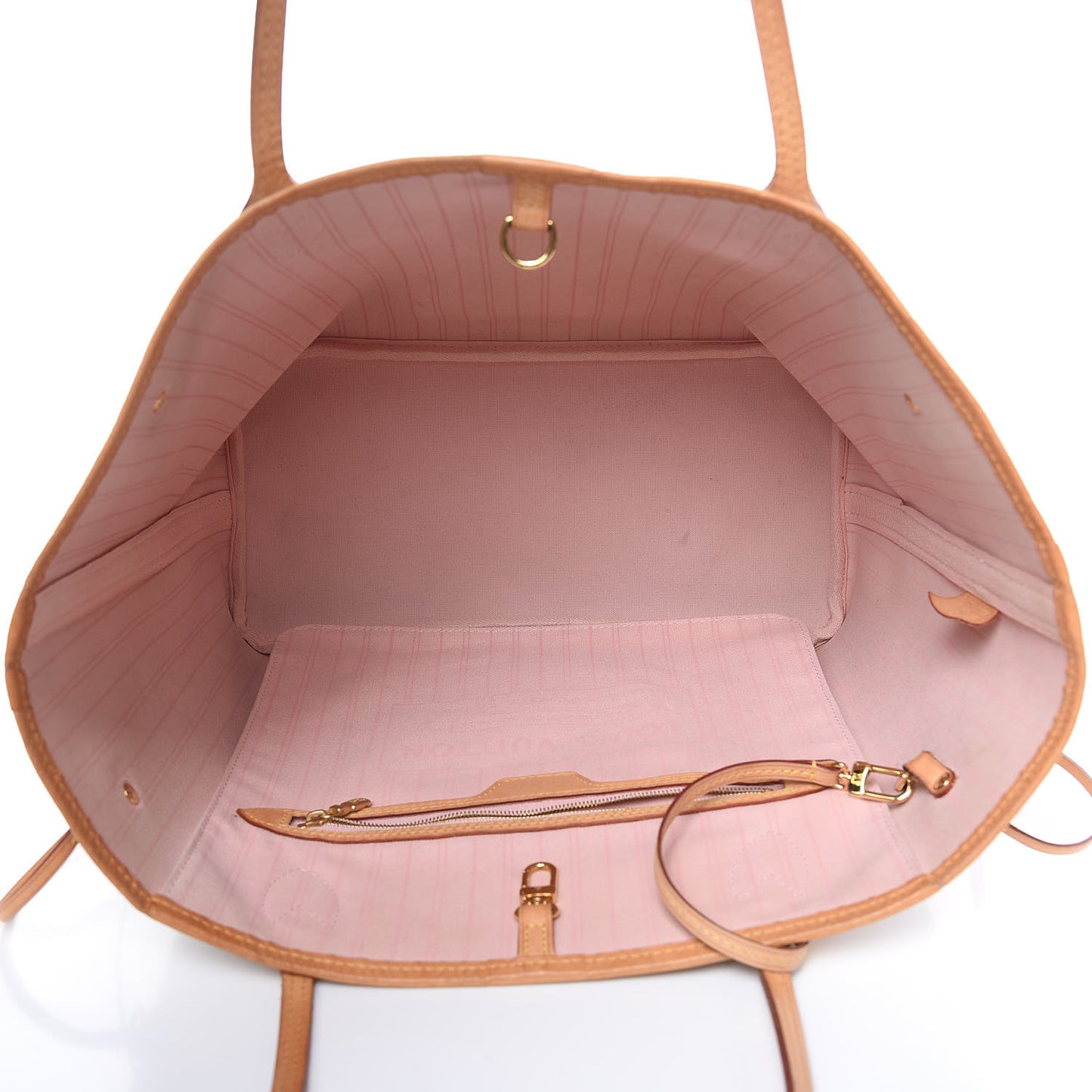 Damier Azur Neo Neverfull MM Rose Ballerine