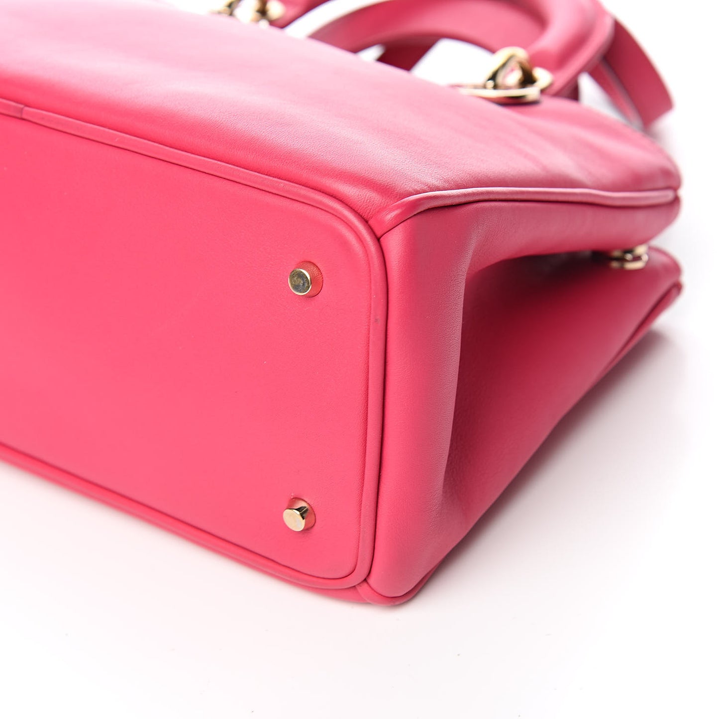 Calfskin Mini Diorissimo Tote Pink