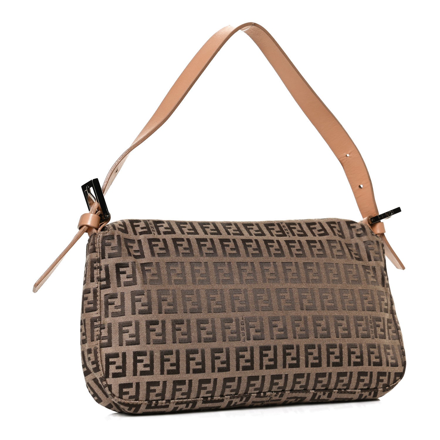 Fendi Zucchino Baguette Beige 3 of 15