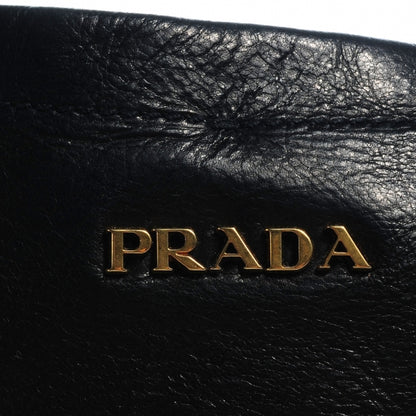 Prada Cervo Shine Hobo Nero Black 5 of 9