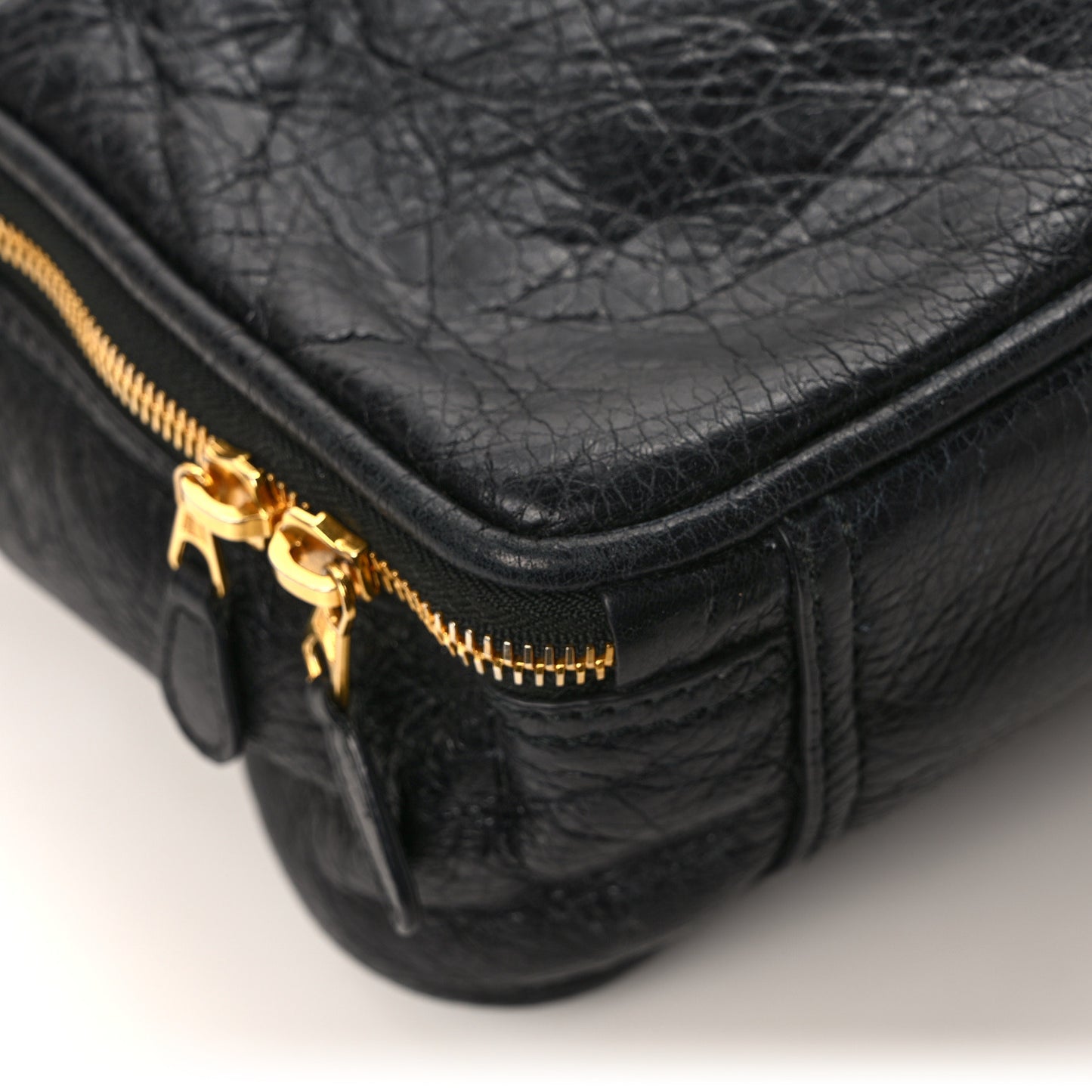 Agneau S Blanket Square Tote Black