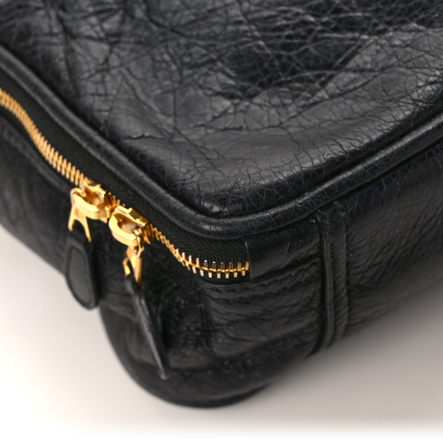 Balenciaga Agneau S Blanket Square Tote Black 9 of 11