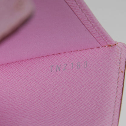 Louis Vuitton Monogram Multicolor Joey Wallet White Litchi 7 of 7