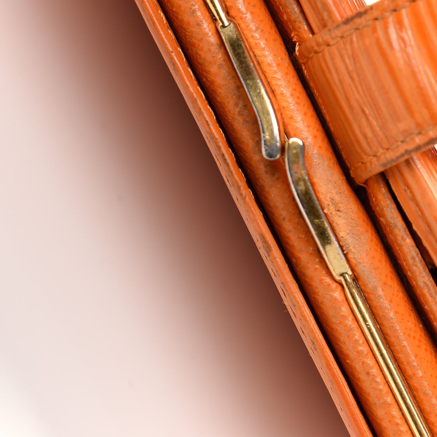 Epi French Purse Wallet Mandarin