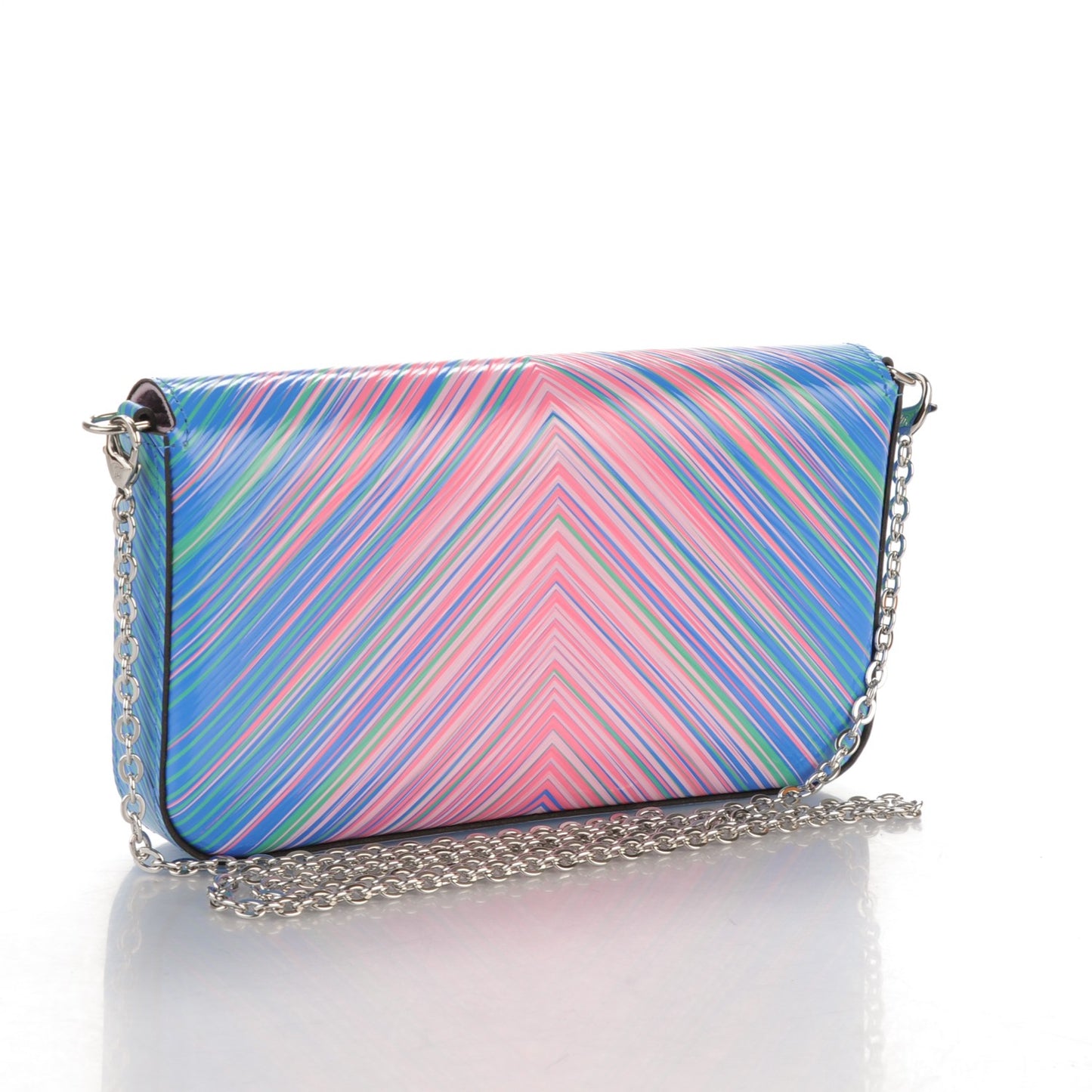 Epi Tropical Pochette Felicie Blue Rose
