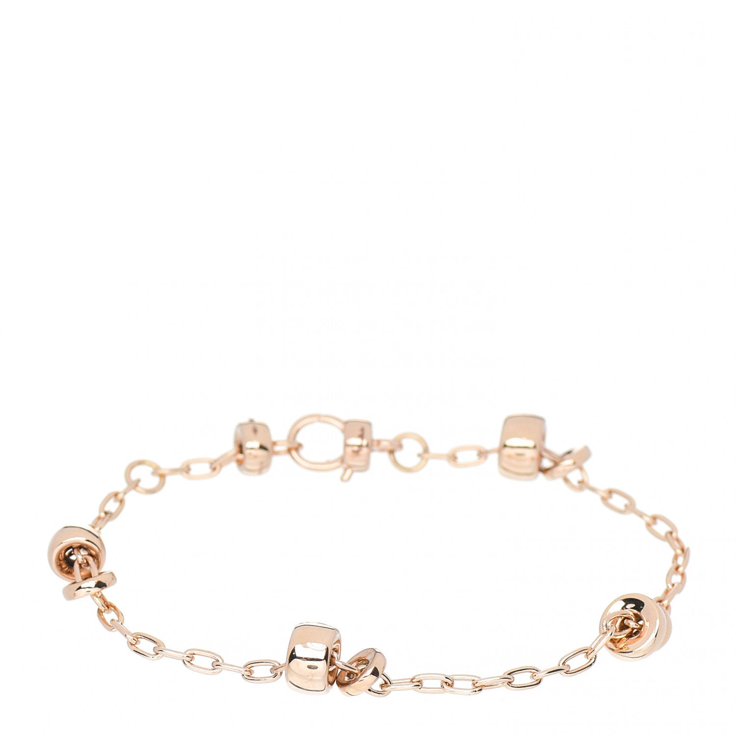Pomellato 18K Rose Gold Iconica Chain Bracelet 1 of 3