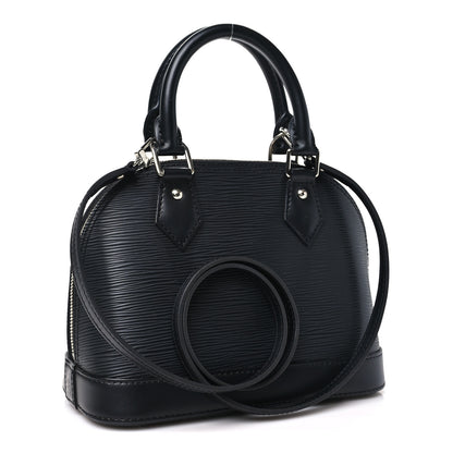Louis Vuitton Epi Alma BB Black 3 of 9