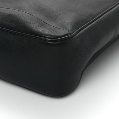 Balenciaga Veau Soyeux Perforated Blackout City Briefcase Black 10 of 12