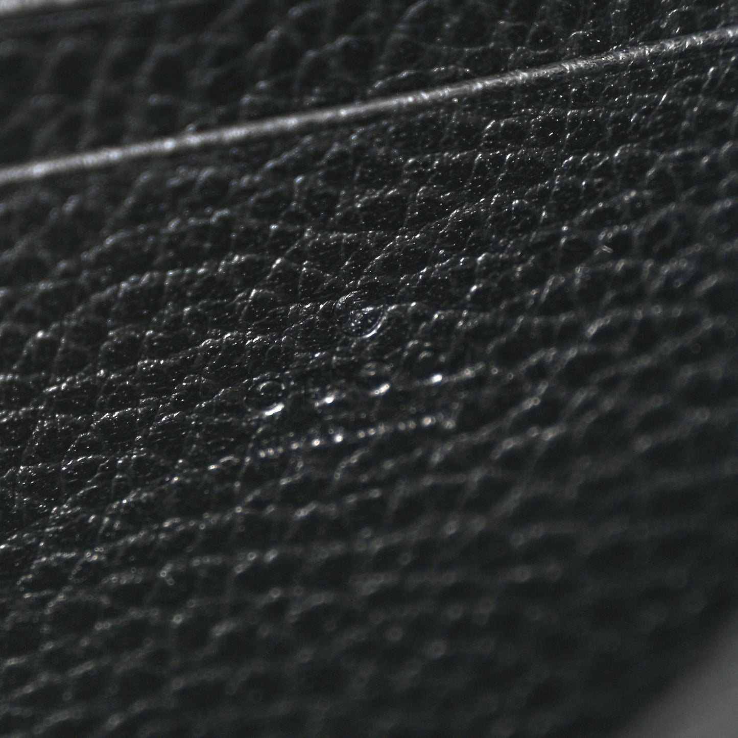 Calfskin Mini Dionysus Chain Wallet Black