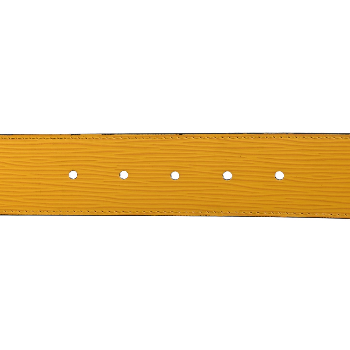 Monogram Eclipse Epi 40mm LV Initiales Reversible Belt 90 36 Yellow