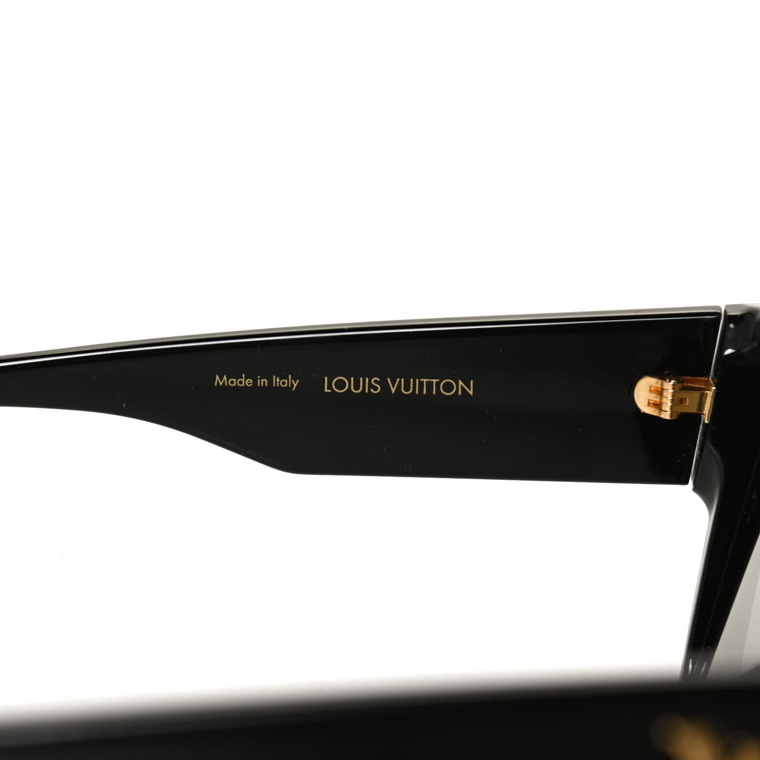 Louis Vuitton Acetate Swarovski Crystal Cyclone Sunglasses Z1578W Black 7 of 8