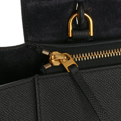 Celine Grained Calfskin Mini Belt Bag Black 12 of 16