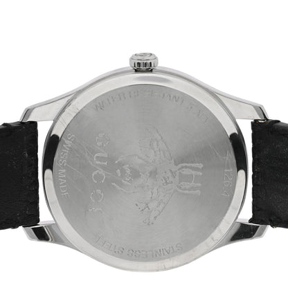 Gucci Stainless Steel Lizard 36mm G-Timeless Moonphase Star Planet Quartz Watch Black 4 of 5