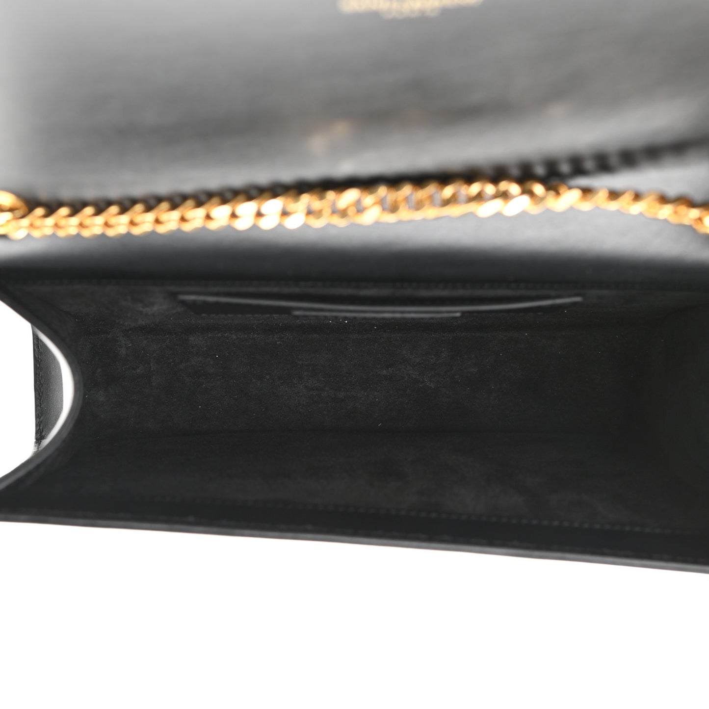 Smooth Calfskin Medium Classic Monogram Kate Tassel Satchel Black