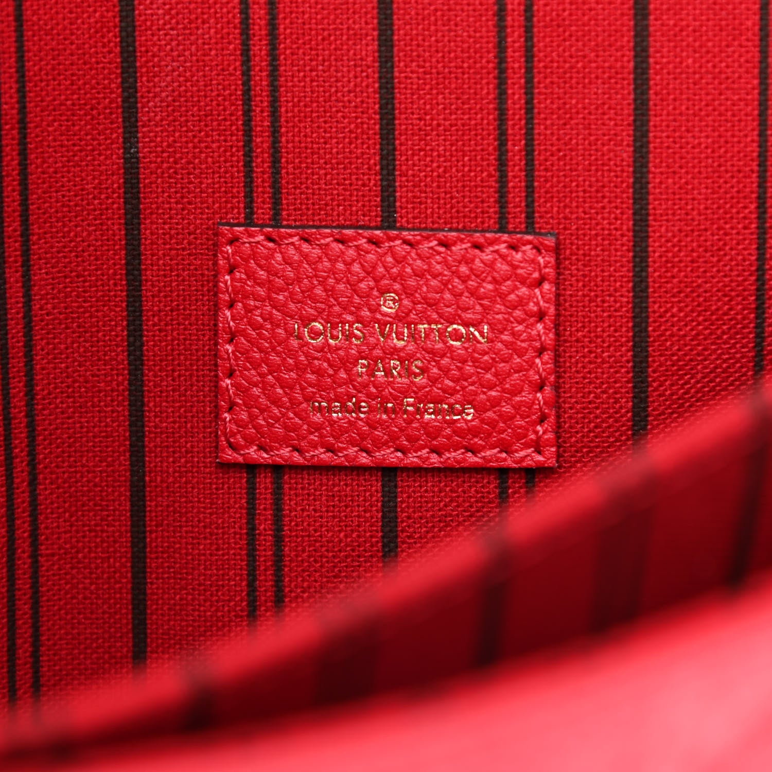 Louis Vuitton Empreinte Pochette Metis Scarlet 6 of 10