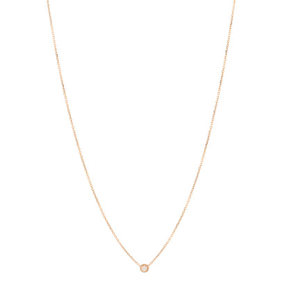 Cartier 18K Pink Gold Diamond XS D'Amour Pendant Necklace 1 of 5