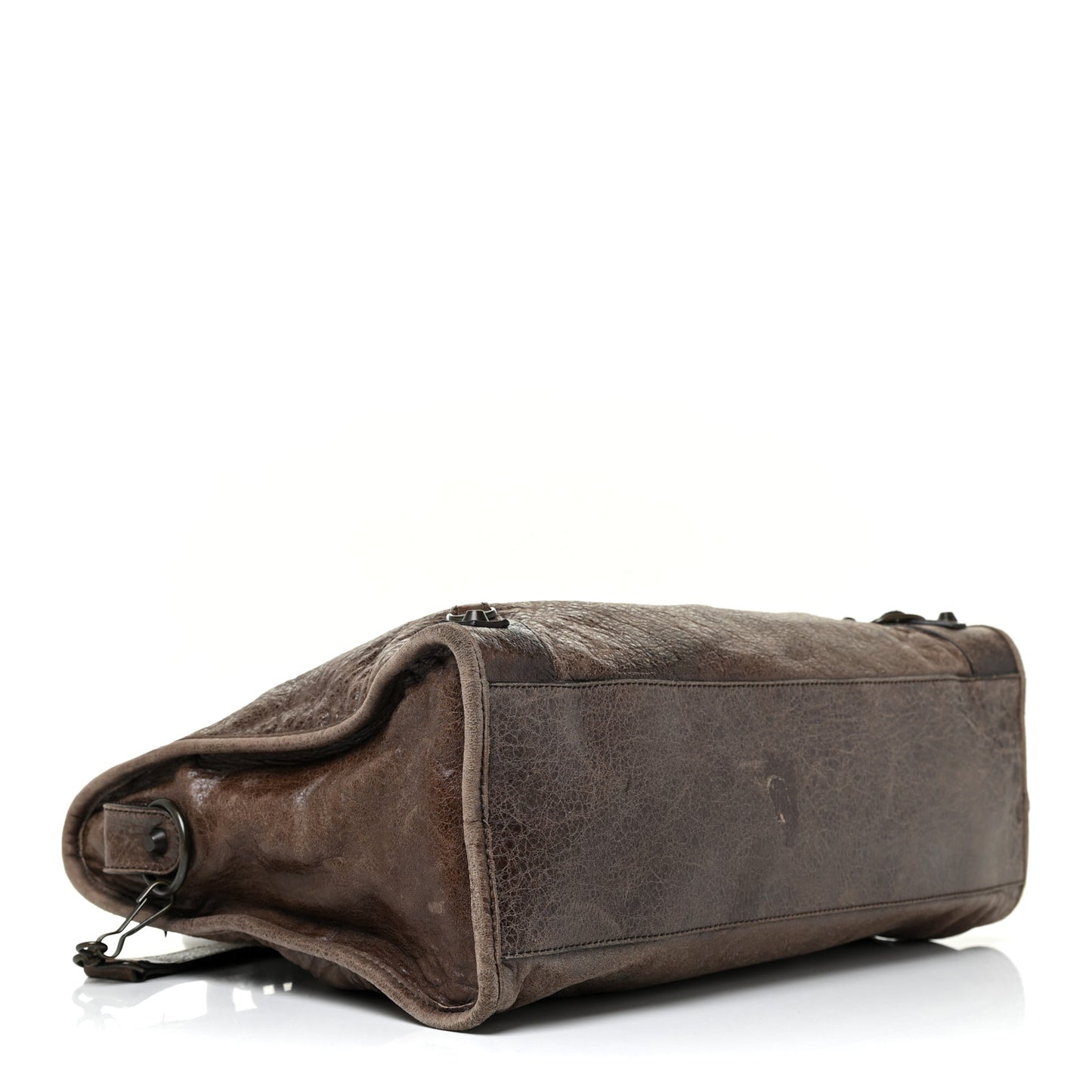 Chevre Classic Hardware City Olive Brown