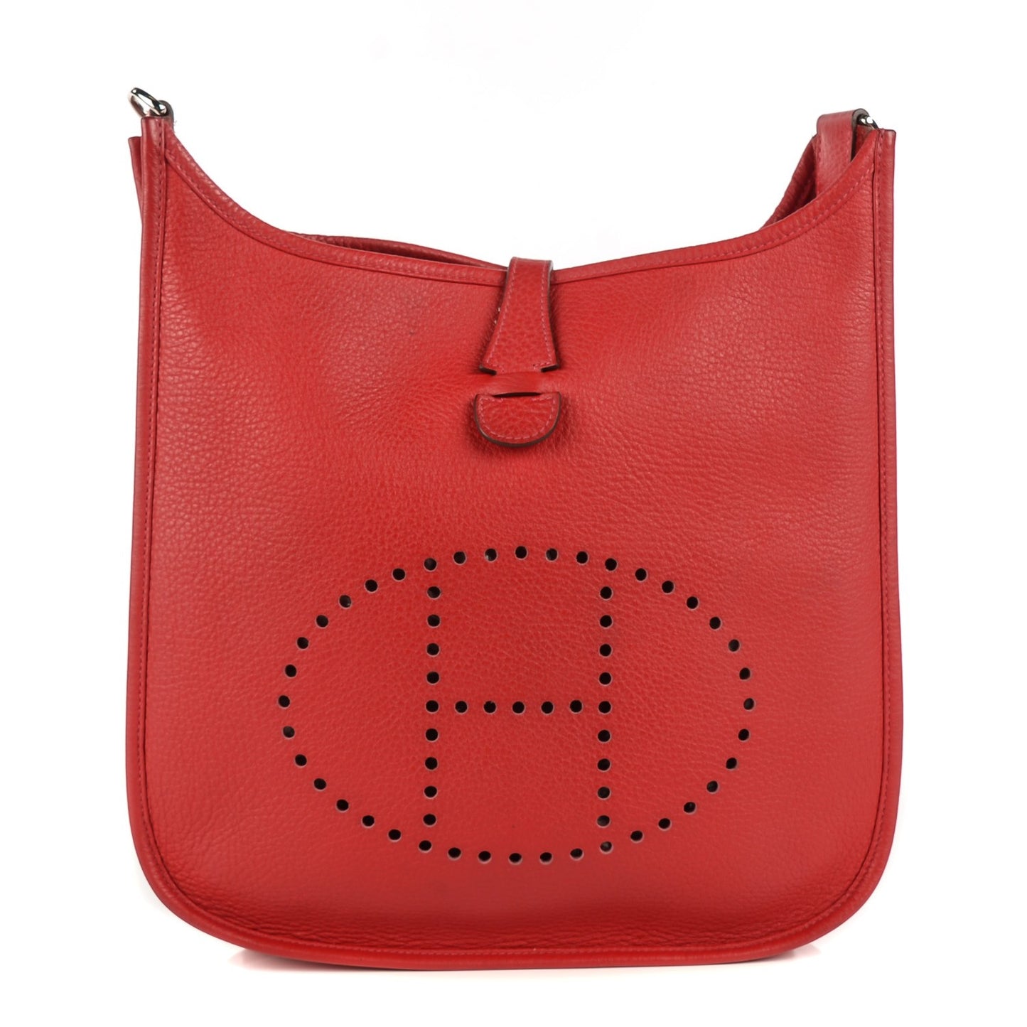 Taurillon Clemence Evelyne III PM Rouge Casaque