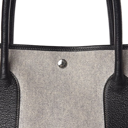Hermes Buffle Skipper Toile Garden Party 49 GM Black 9 of 9