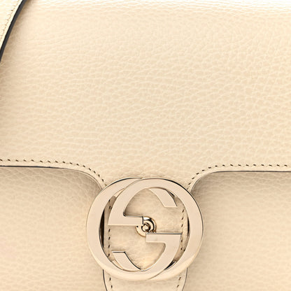 Gucci Dollar Calfskin Interlocking G Crossbody Bag Mystic White 8 of 12