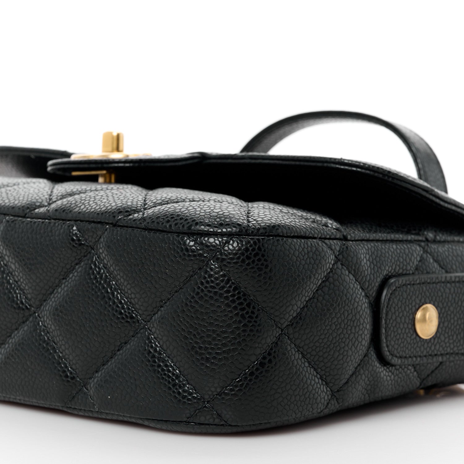 Chanel Caviar Quilted Small Chain Flap Black 11 of 12