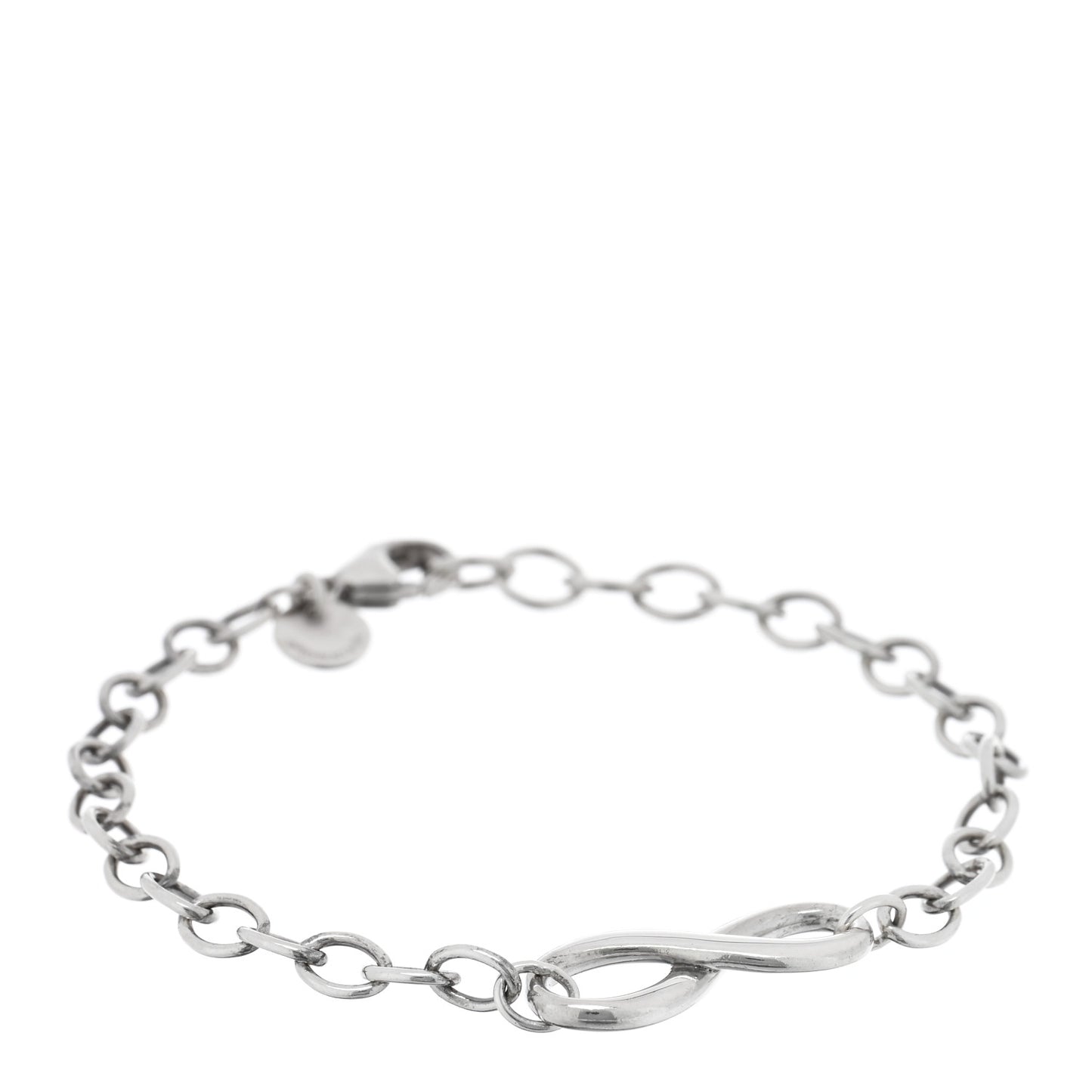 Sterling Silver Infinity Chain Bracelet