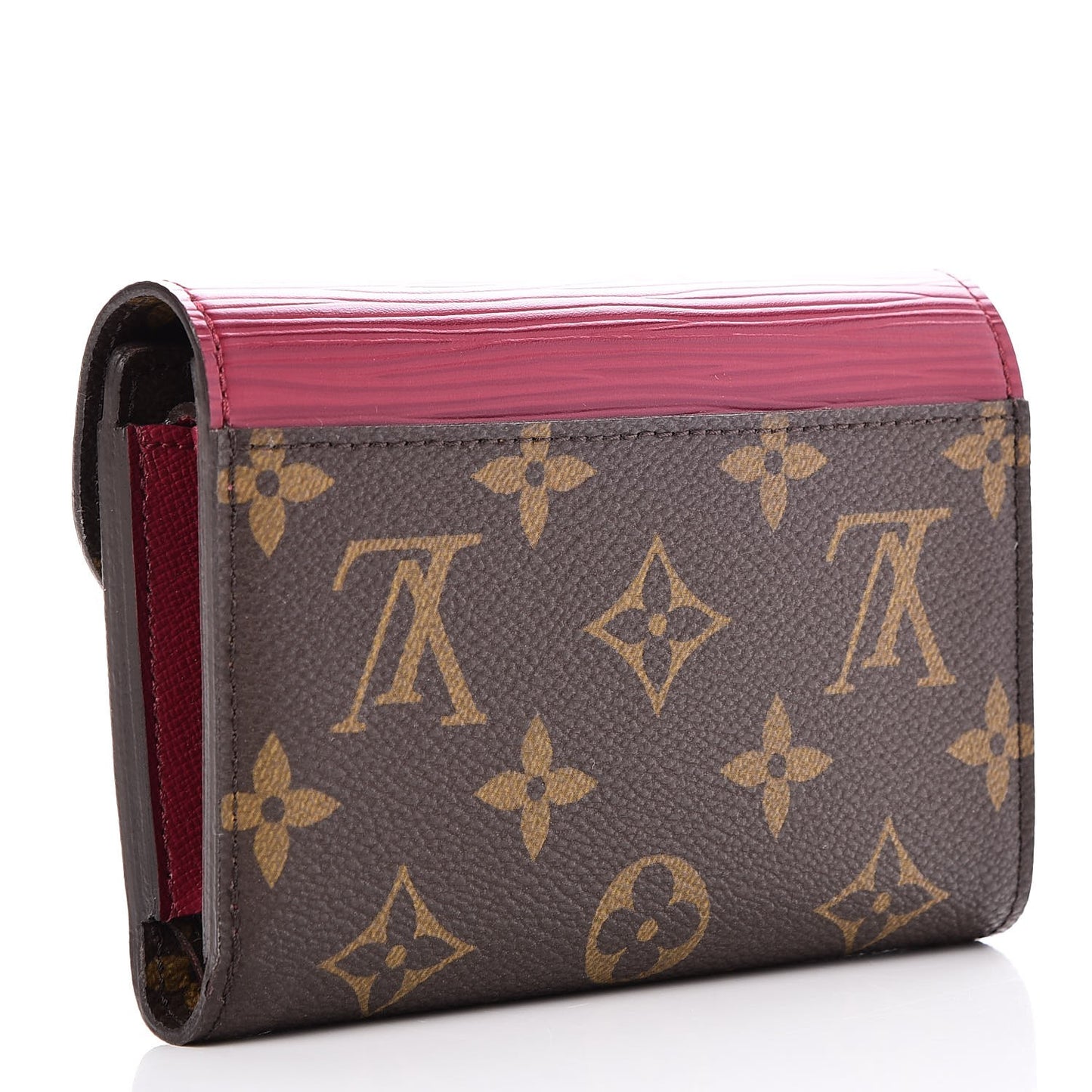 Epi Monogram Marie-Lou Compact Wallet Fuchsia