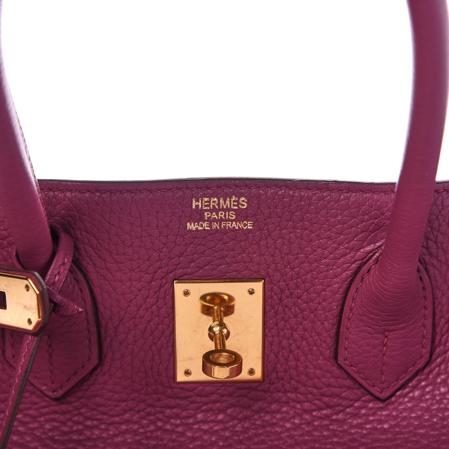 Hermes Taurillon Clemence Birkin 35 Tosca 7 of 10