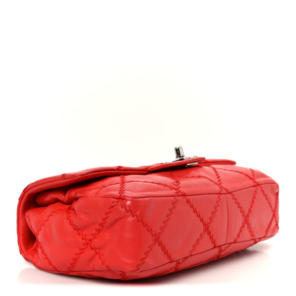 Chanel Lambskin Ultimate Stitch Flap Red 4 of 11