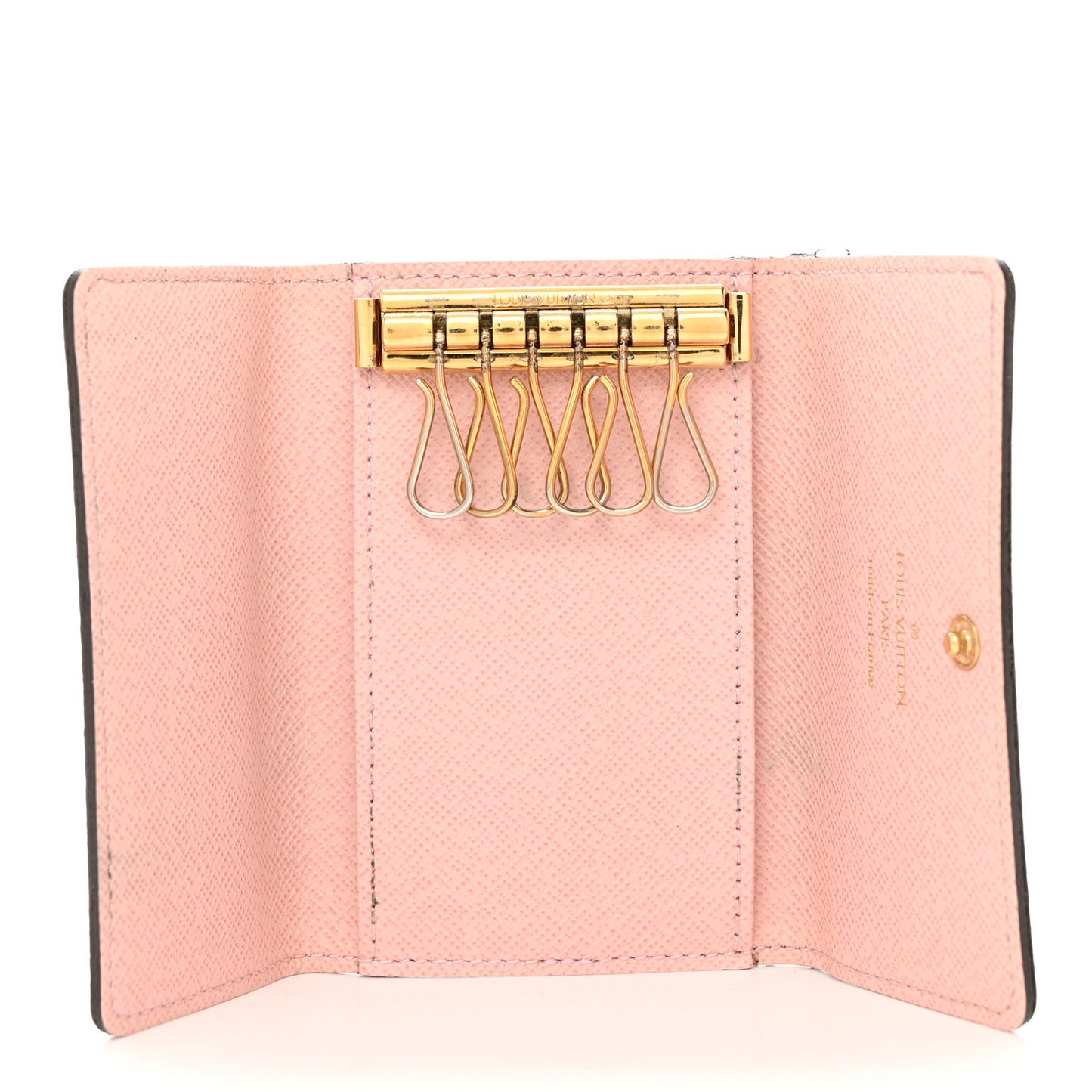 Monogram Multicles 6 Key Holder Rose Ballerine