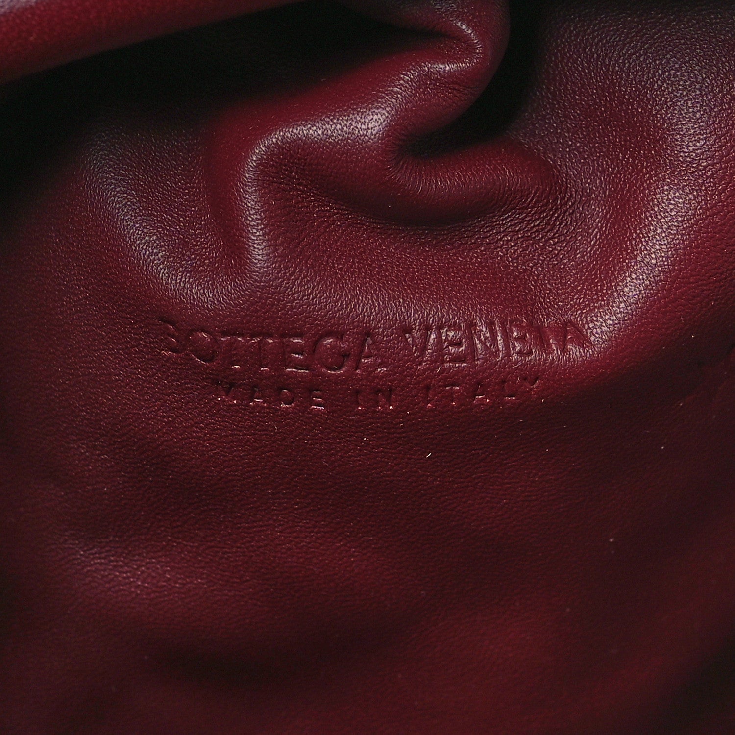 Bottega Veneta Nappa Maxi Intrecciato The Pouch Oversized Clutch Bordeaux 6 of 10