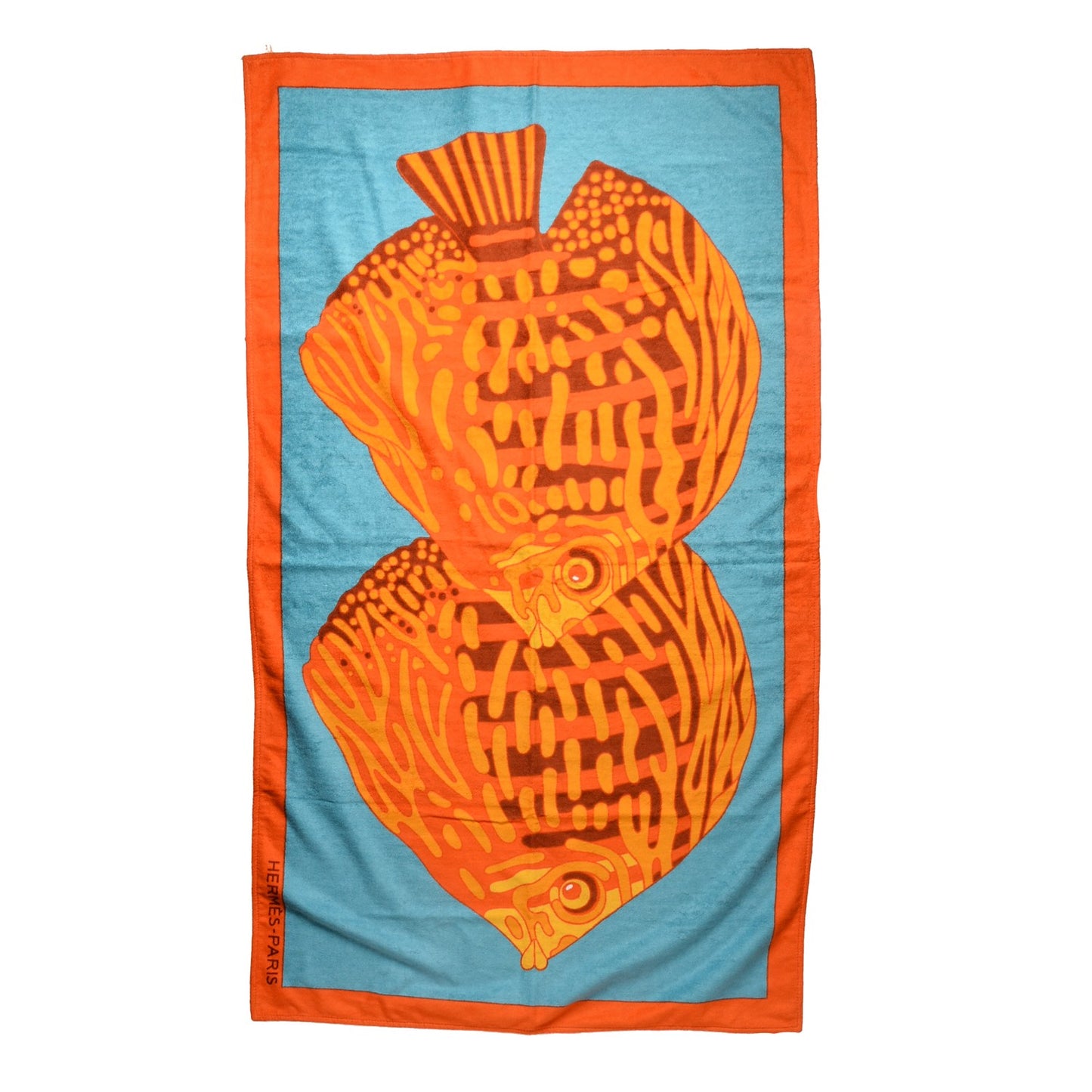 Cotton Terry Printed Beach Towel