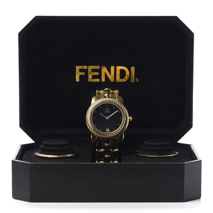 Fendi Stainless Steel 34mm Quartz Watch Black 8 of 8