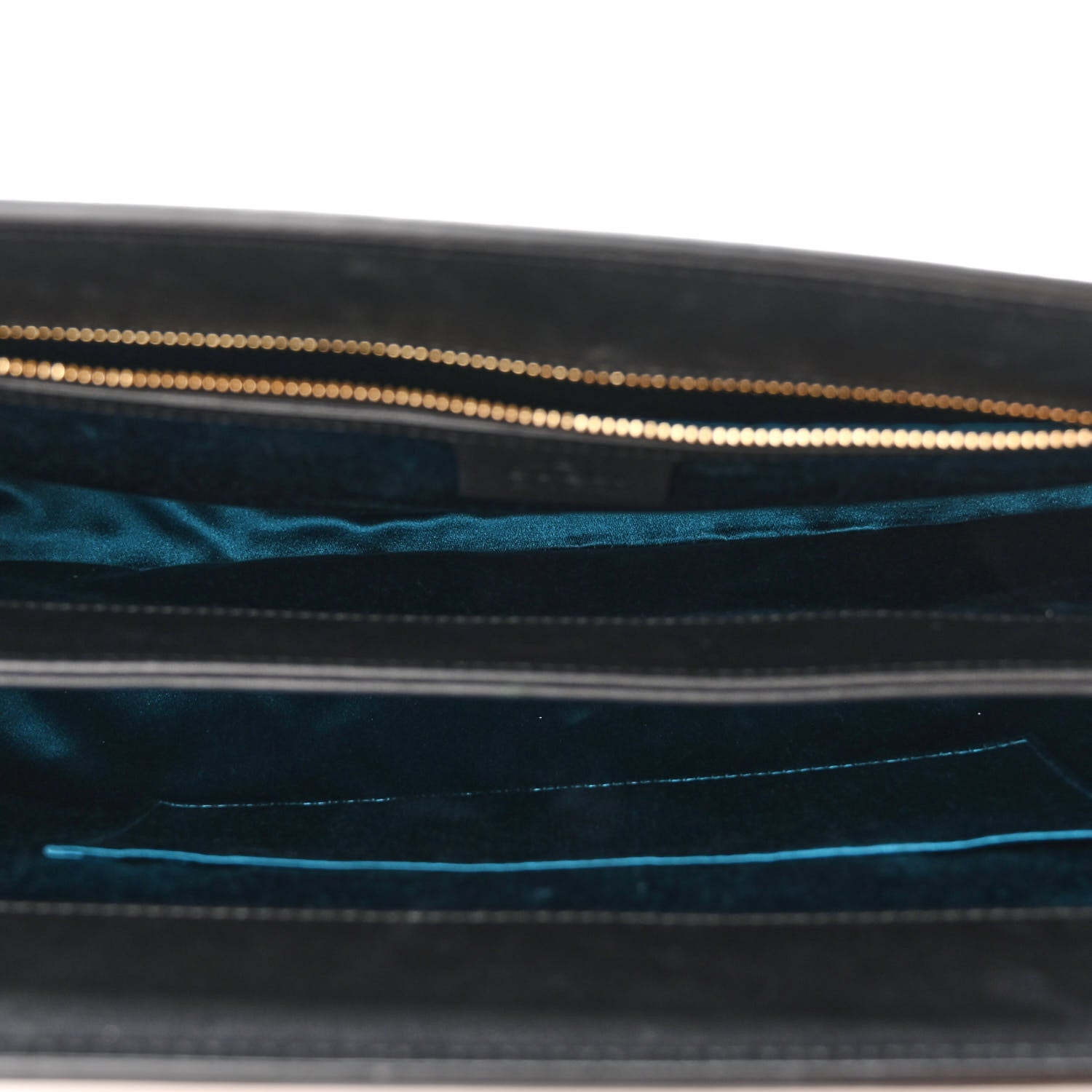 Gucci Suede Patent Web Dragon Embroidered Medium Ophidia Chain Shoulder Bag Blue Multicolor Black 5 of 10