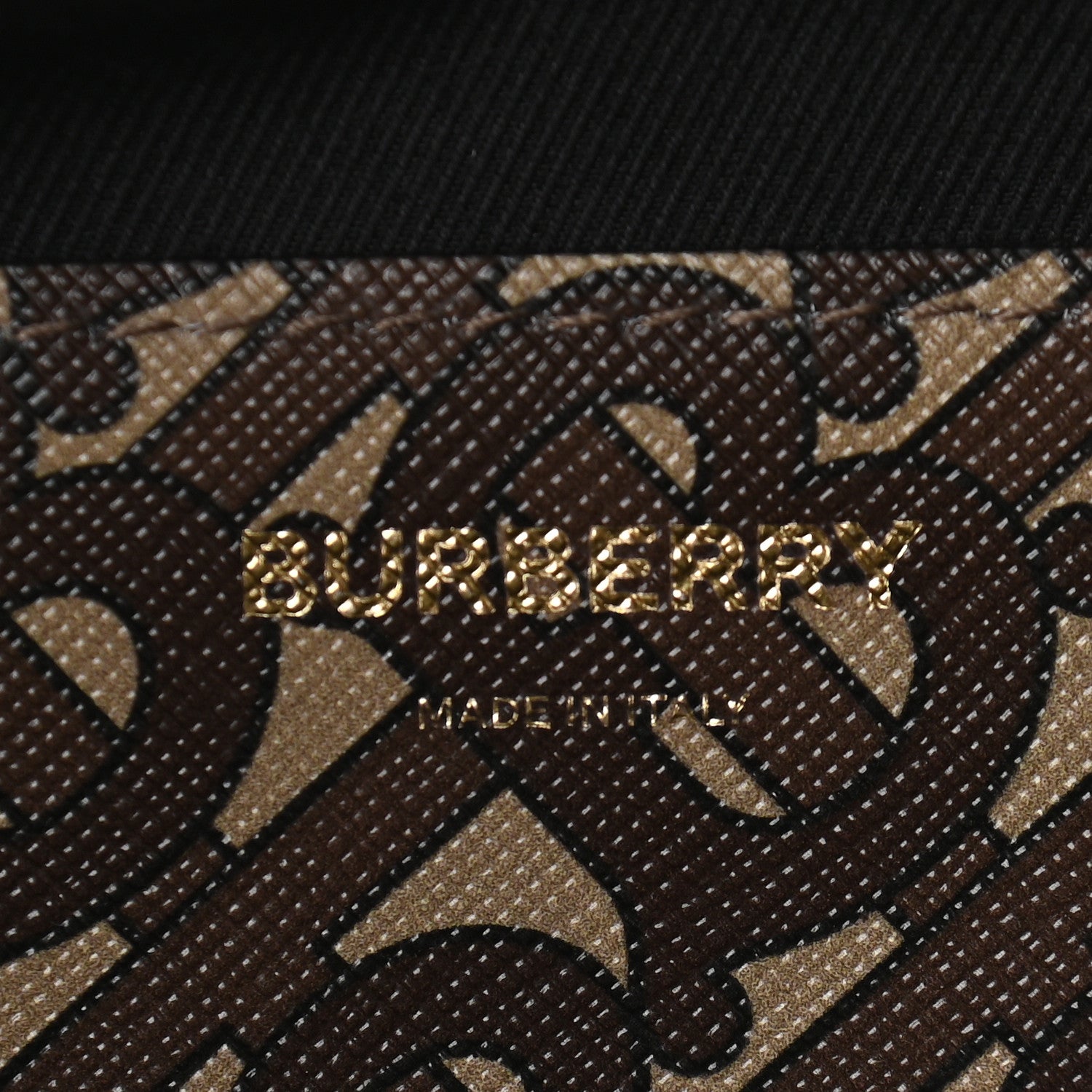 Burberry E-Canvas Monogram Stripe Medium Sonny Bum Bag Bridle Brown 5 of 9
