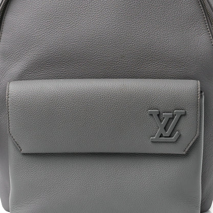 Louis Vuitton Grained Calfskin Aerogram Takeoff Backpack Grey 10 of 13