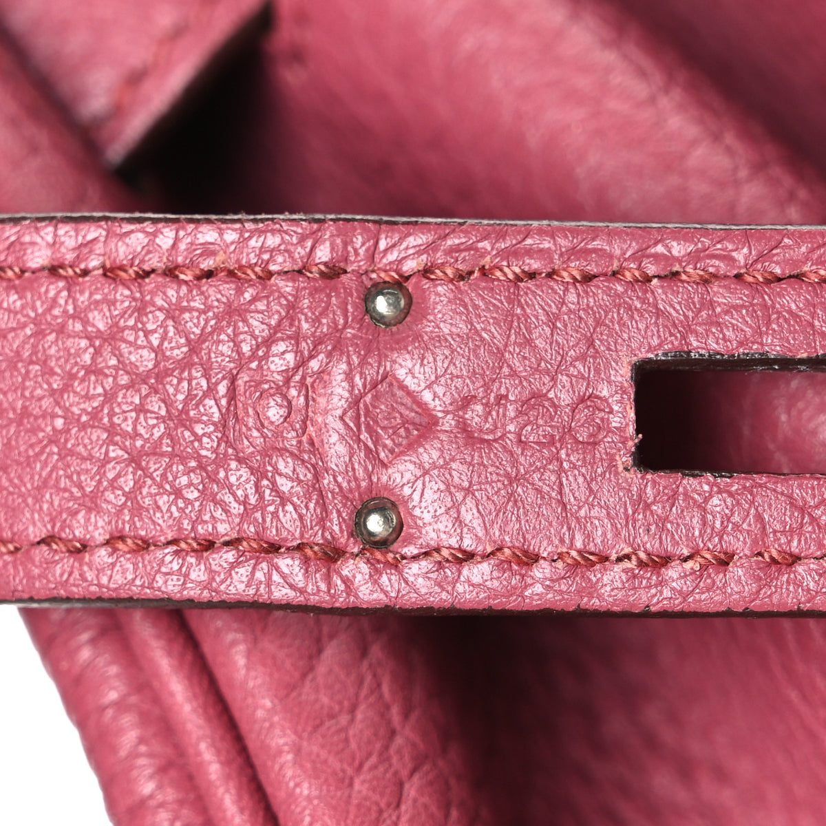 Hermes Taurillon Clemence Birkin 30 Bois de Rose 7 of 12