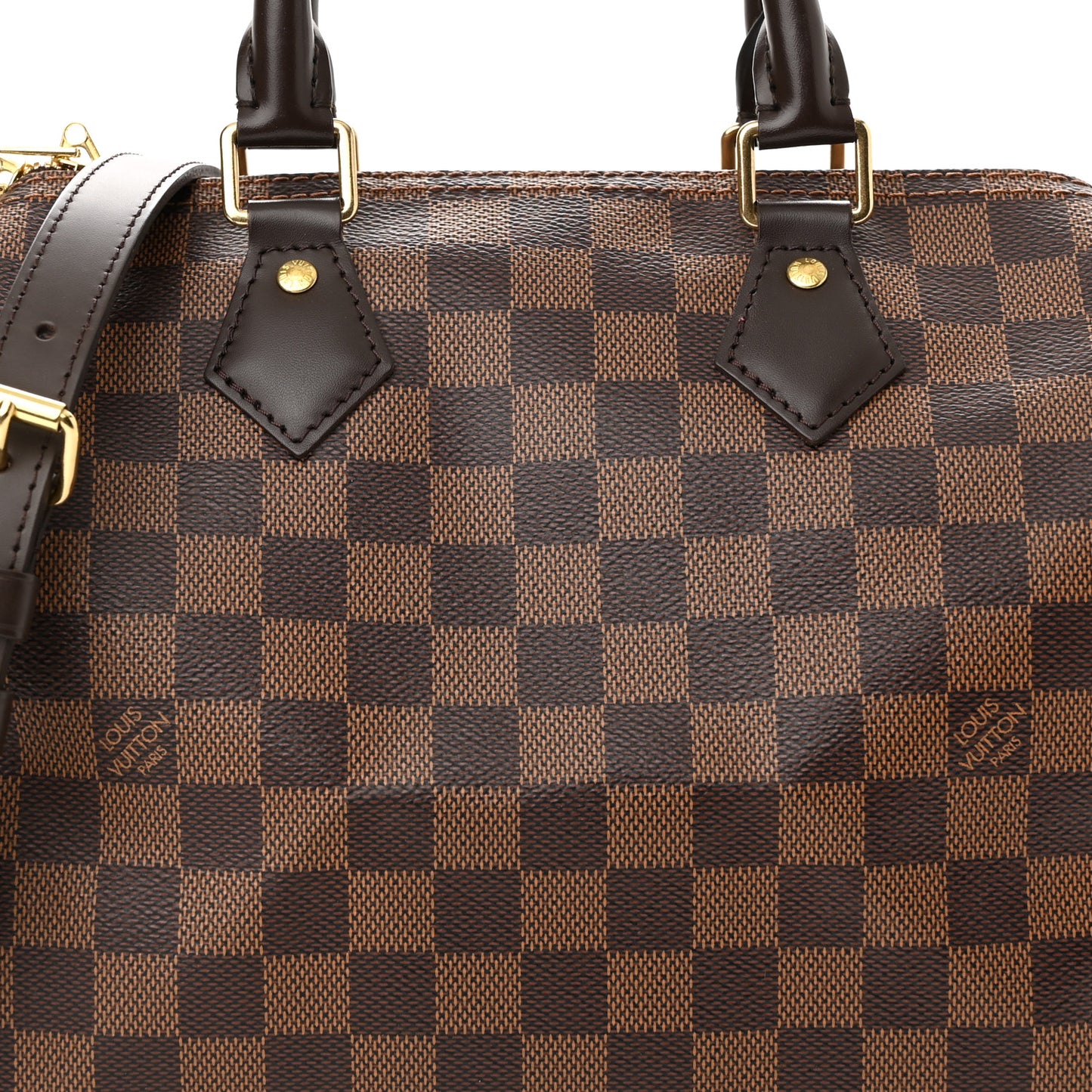 Damier Ebene Speedy Bandouliere 25