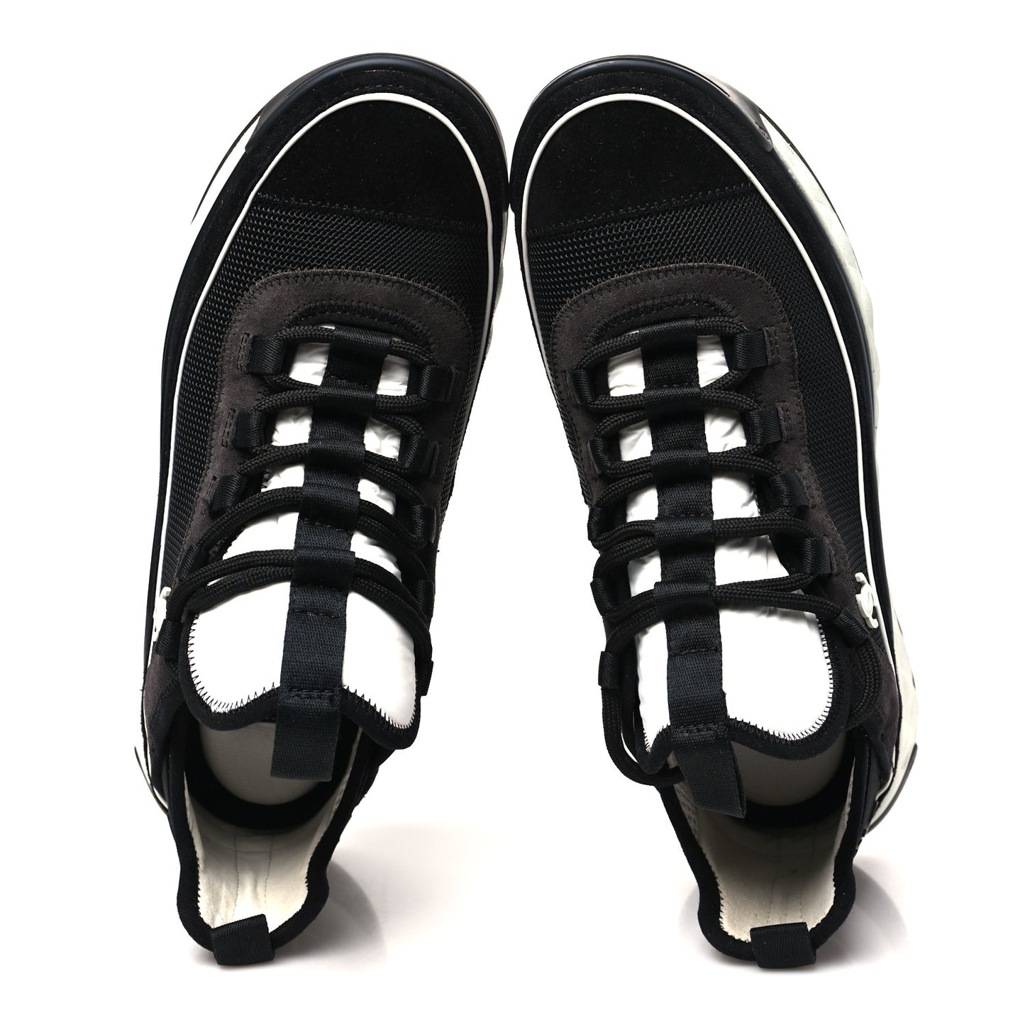 Fabric Suede CC Sneakers 40 Black Dark Grey