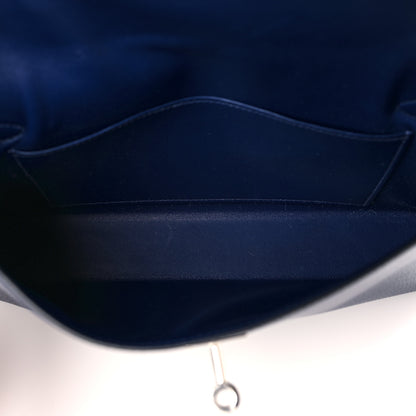 Hermes Chevre Mysore Kelly Elan Sellier Bleu Nuit 6 of 10